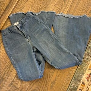 Forever 21 bell bottom jeans